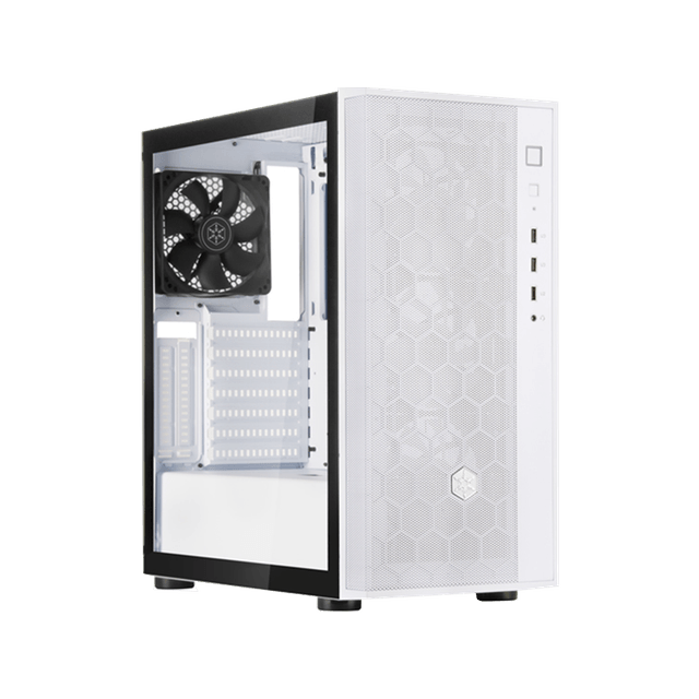 Silverstone Fara R1 Pro V2 White Tempered Glass